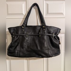 Ghurka Dark brown Leather‎ Authentic Purse